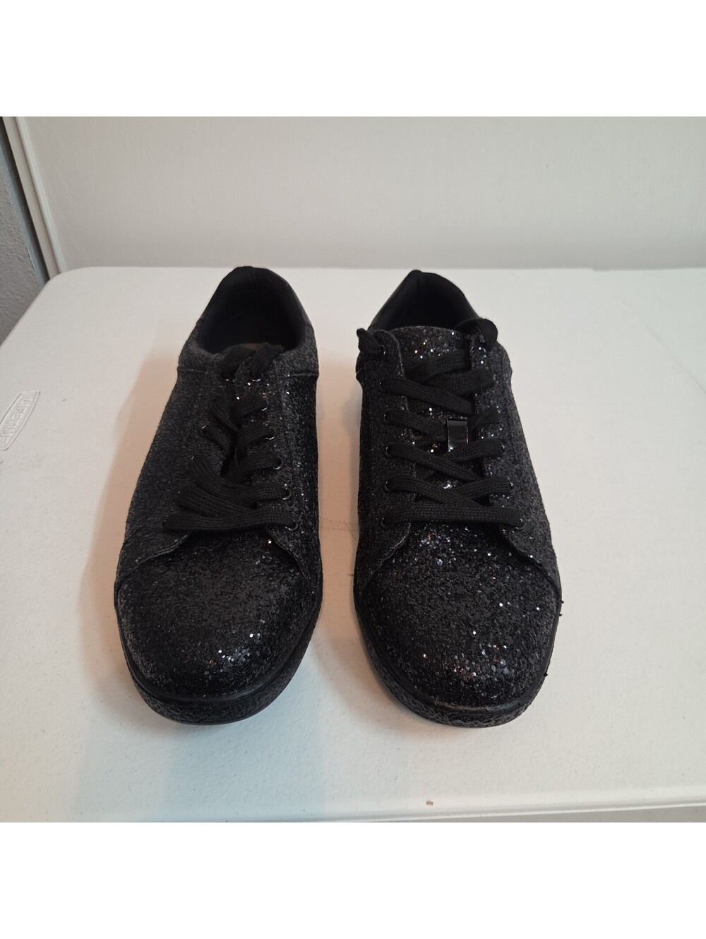 Men’s INC Concepts Black Glitter Sneakers size 13M